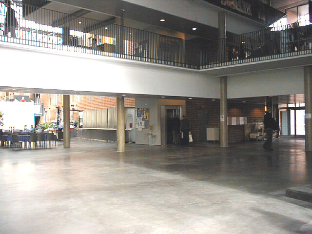HUT CS building: Main lobby