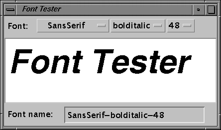 [image of FontTester]